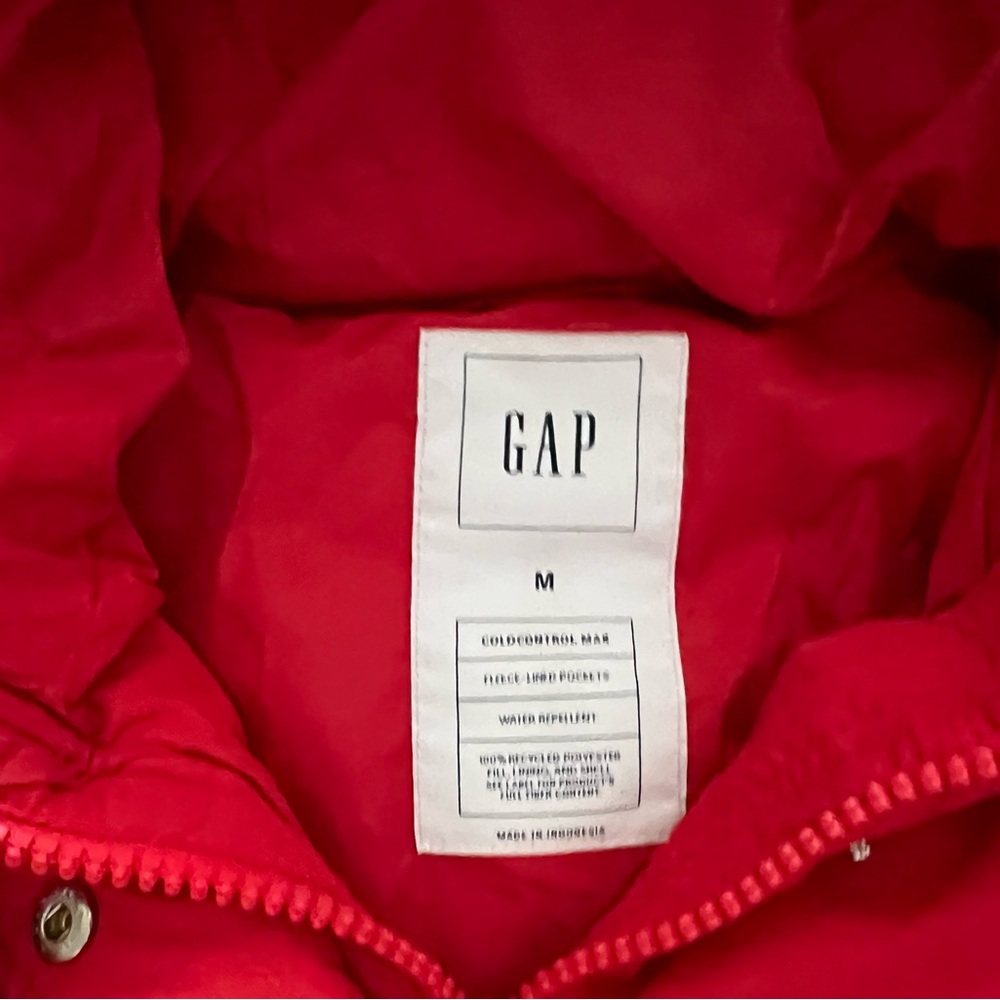 Red Puffer Jacket - Picture 3 of 4